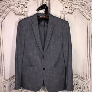 Men’s ZARA Lightweight Blue Sports Coat Size 40
